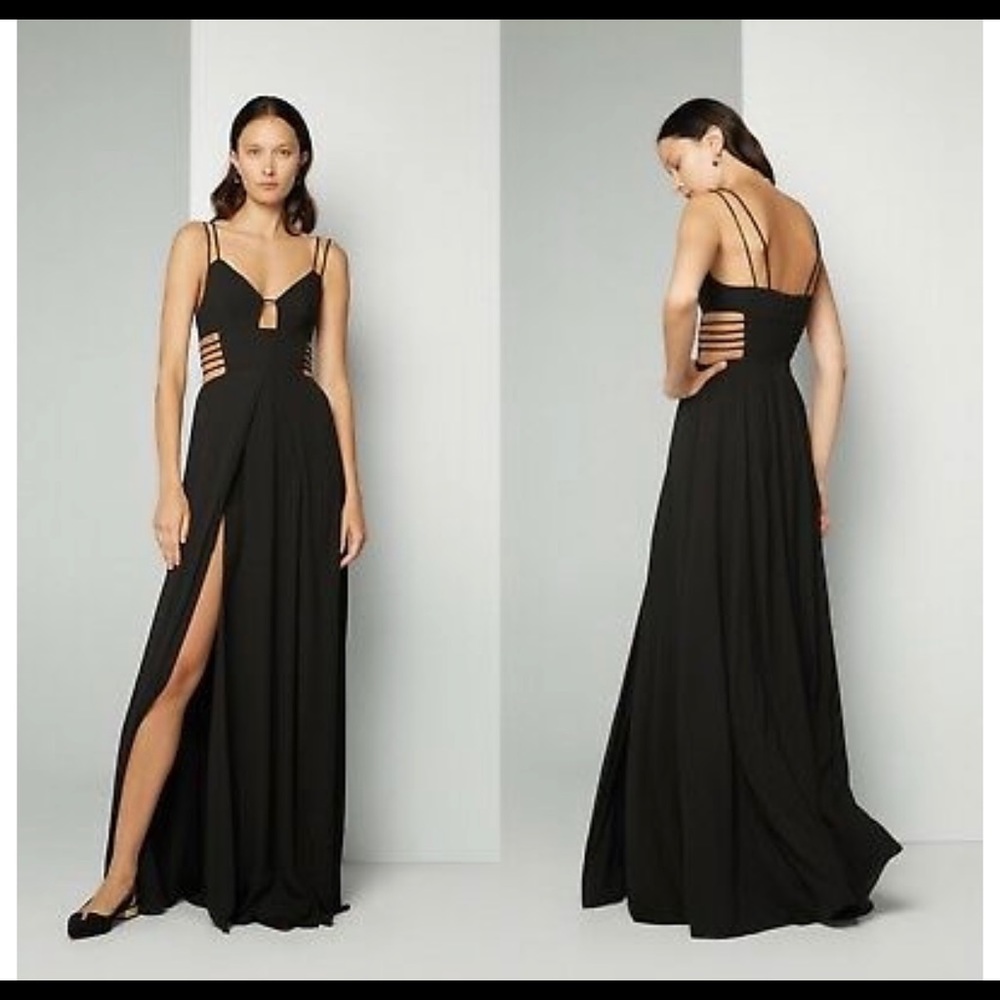 ✨NWT FAME & PARTNERS✨black formal gown
